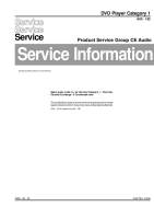 Philips - DVD-PLAYER-Service-Manual 